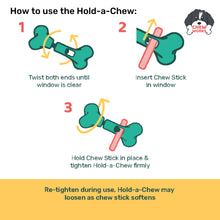 Load image into Gallery viewer, New! PUPPY PACK includes Hold-a-Chew, Collagen Twists, Bully Sticks, Training Bites & Training Tip Card