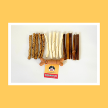 Load image into Gallery viewer, DELUXE STARTER PACK includes Hold-a-Chew, Collagen Chew Sticks & Bully Sticks