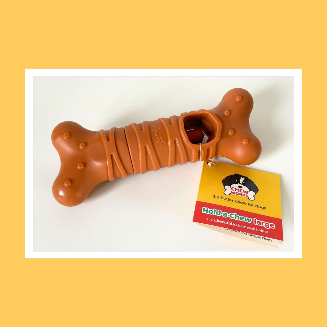 Hold-a-Chew | Chew Stick & Bully Stick Holder | 3 Sizes