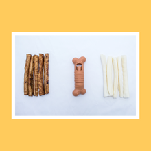Load image into Gallery viewer, STARTER PACK includes Hold-a-Chew, Natural & Chicken Collagen Rolls