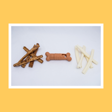 Load image into Gallery viewer, STARTER PACK includes Hold-a-Chew, Natural & Chicken Collagen Rolls